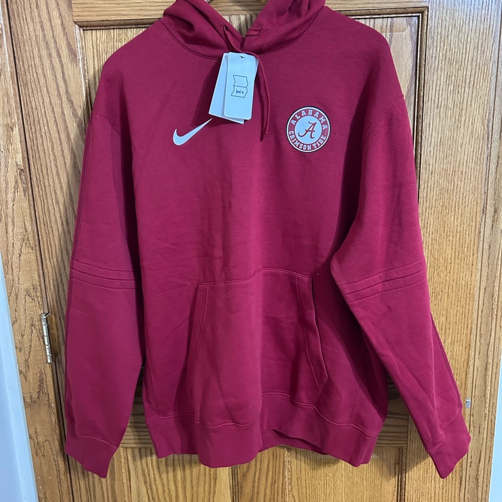 Nike Alabama Men's Crimson Logo Crewneck Sweatshirt